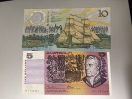Australien 10-5 Dollars