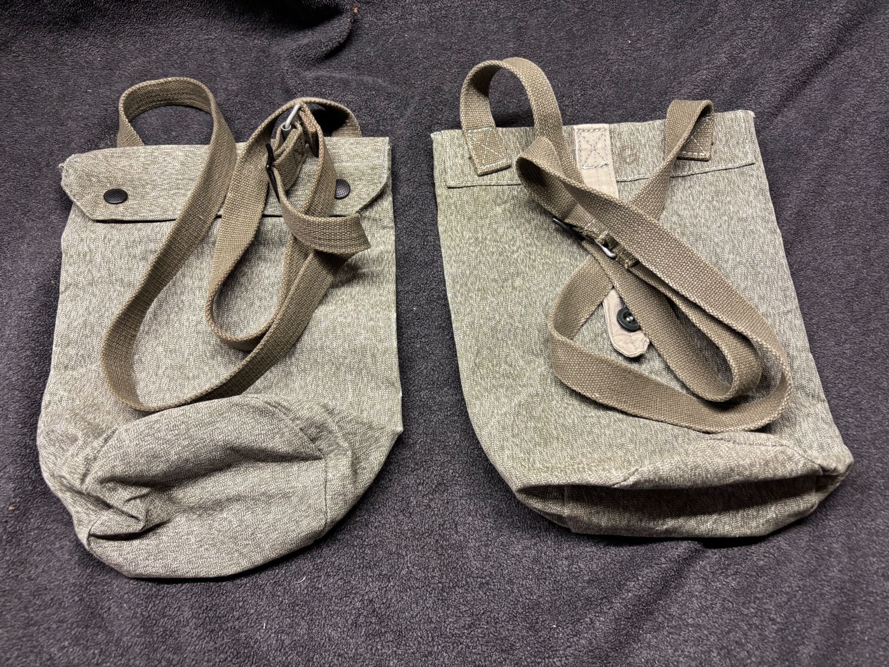 Schweizer Armee Borse: Zwei alte Militär Taschen – Usato da Liestal venduto da Bern3108