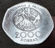 SAO TOME' E PRINCIPE 2000 DOBRAS 1997