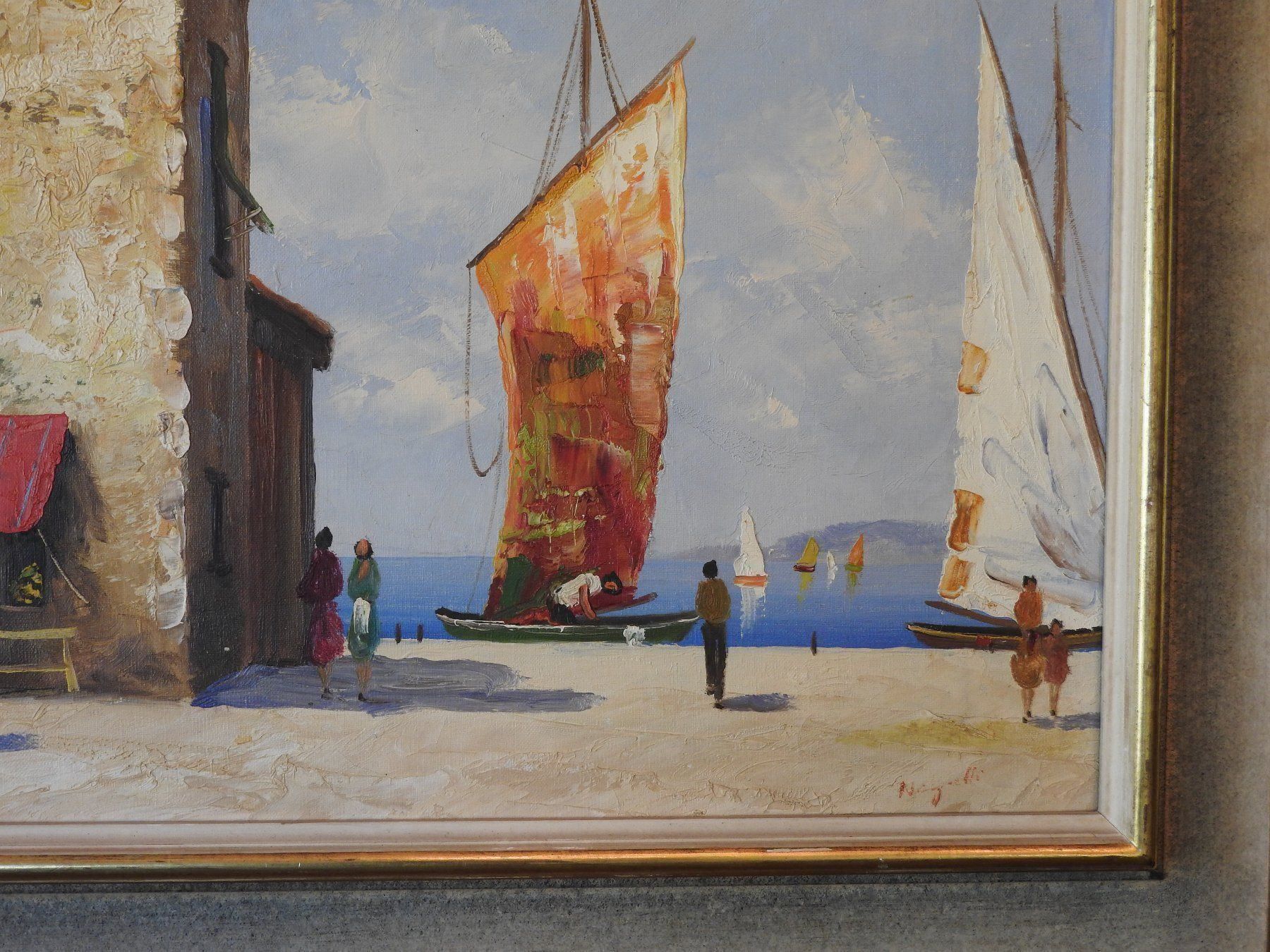 Tableaux: Oelbild signiert – D'occasion à Stetten AG par Brissago25 3