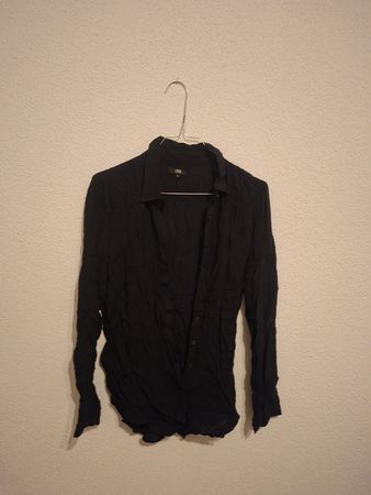 Schwarzes Hemd von YES or NO, Grösse S
