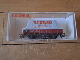 Fleischmann 5569 Schienenreinigungsswagen DB in OVP