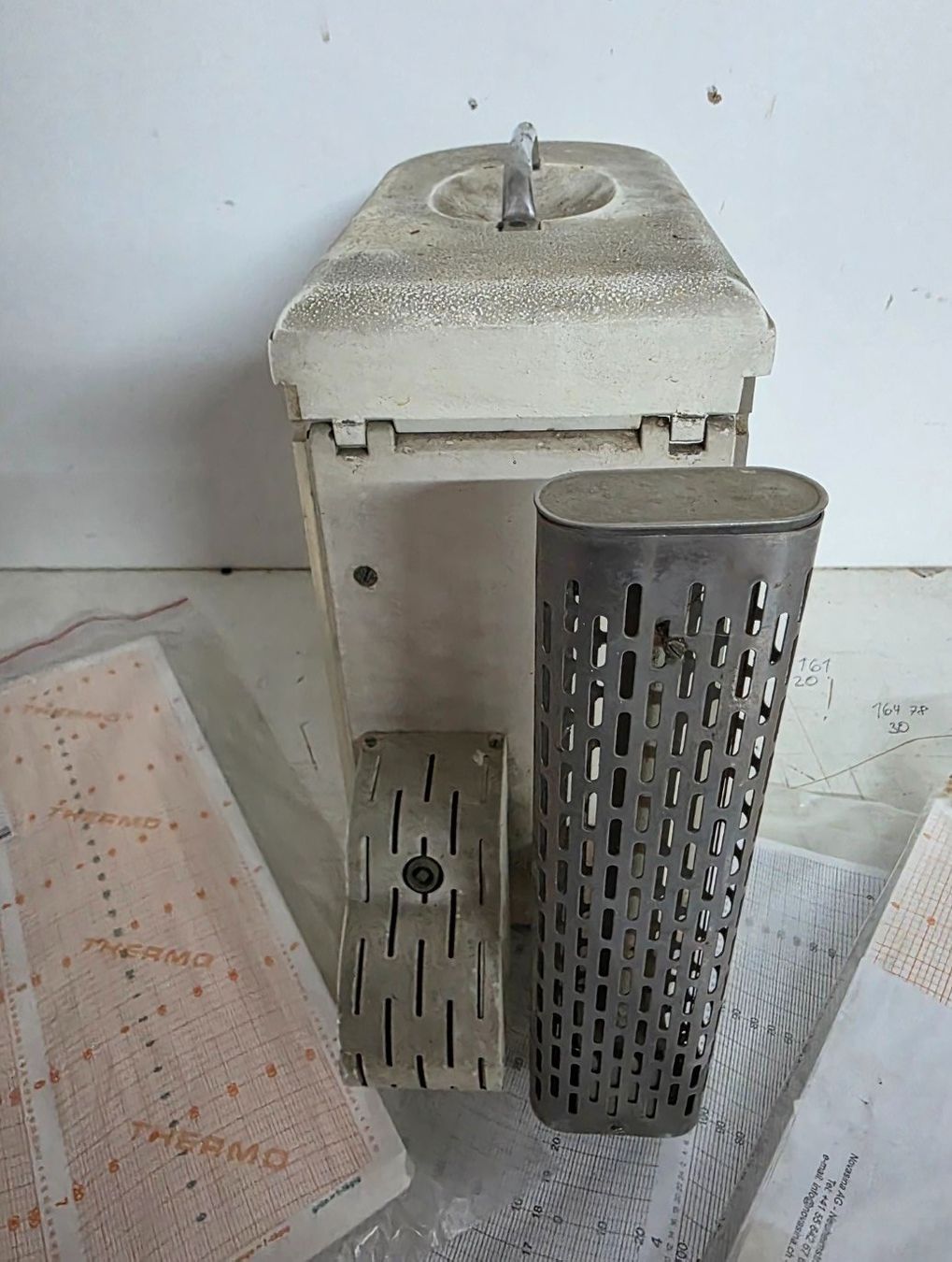Sonstige antike Technik & Geräte: Thermohygrograph Thermohygrograph-Schreiber Barometer – Gebraucht aus Flums von Flumsantik 2