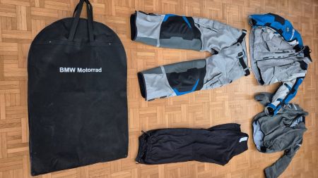 BMW Rallye Anzug Jacke Hose Grösse 52 inkl Regenmembrane