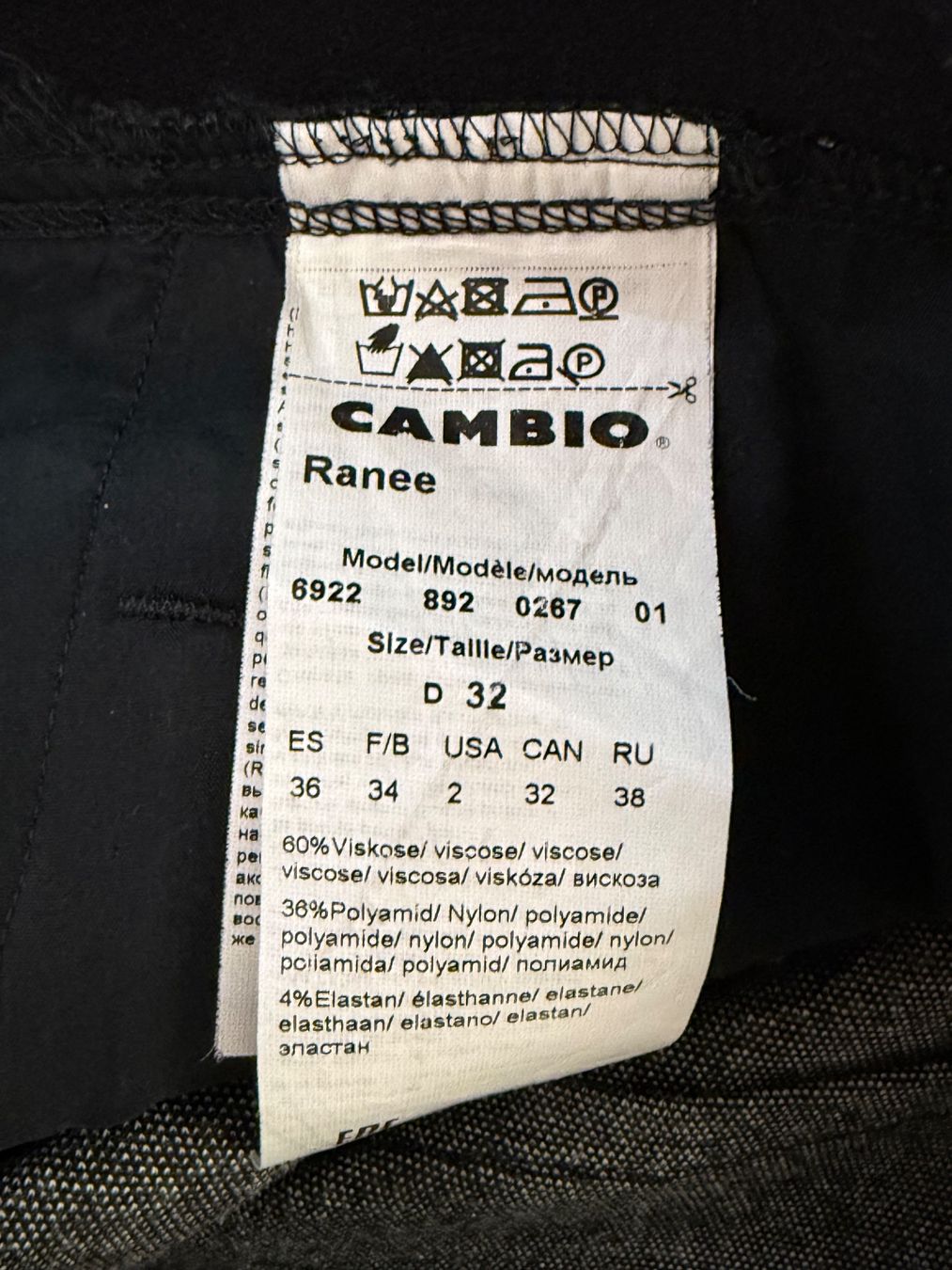 Cambio Hosen: Cambio Damenhose Gr. 32 - NP 240 CHF – Neu (gemäss Beschreibung) aus Frauenfeld von LIL_NA 8