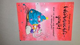 Diddl Weihnachtskarte 12b  Rarität