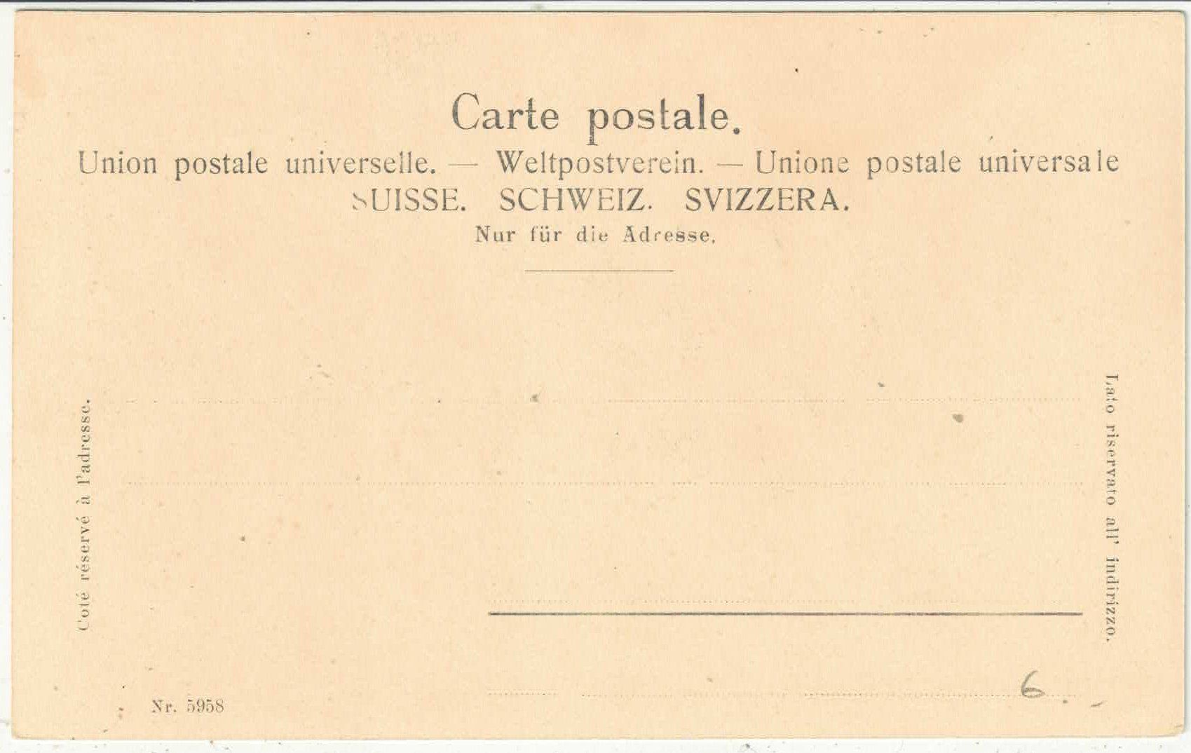 Cartoline postali: Vulpera mit Schuls – Usato da Ettingen venduto da Kartenplanet 1