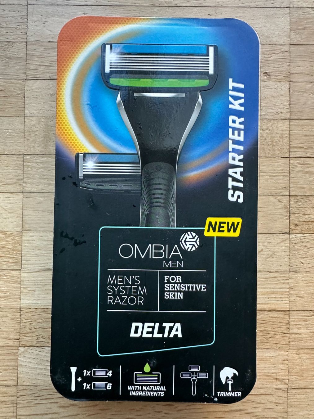 Rasoi & Lamette da barba: Rasierer: Delta Starter Kit Ombia Men – Nuovo e nell'imballaggio originale da Zug venduto da Supervamp