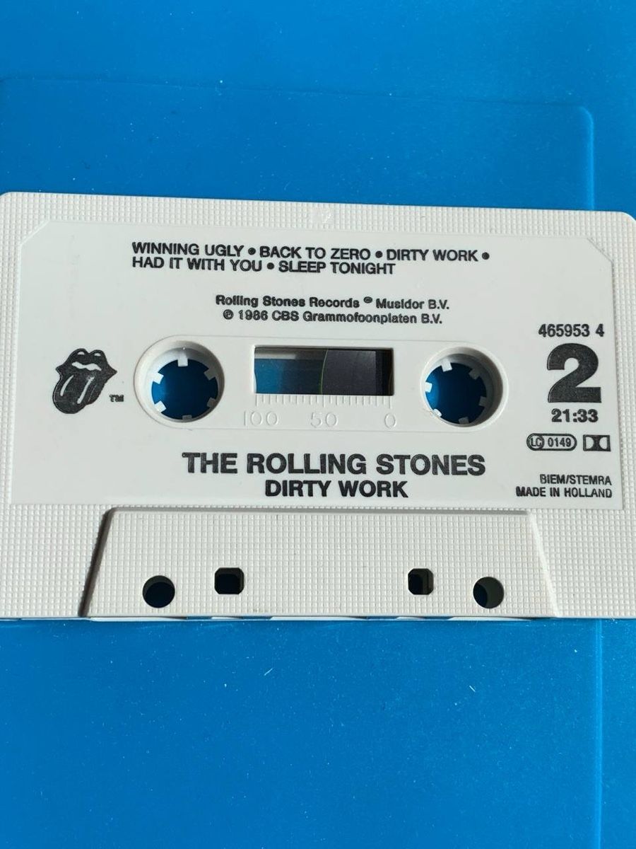 Musicassette: The Rolling Stones – Dirty Work MC – Usato da Schaan venduto da nan_2pg2 3