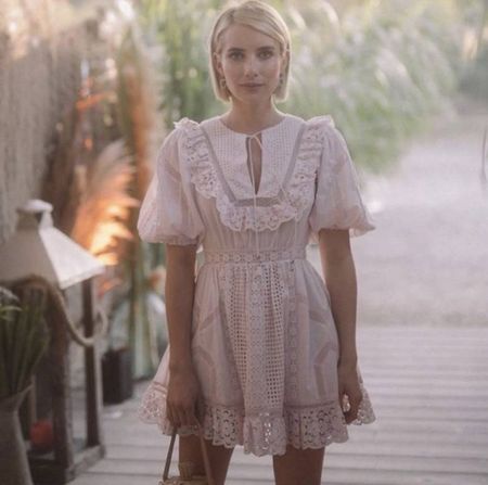 Zimmermann Kleid rosa