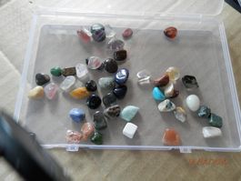 Collection XL 50 pieces de pierre semi precieuse+box