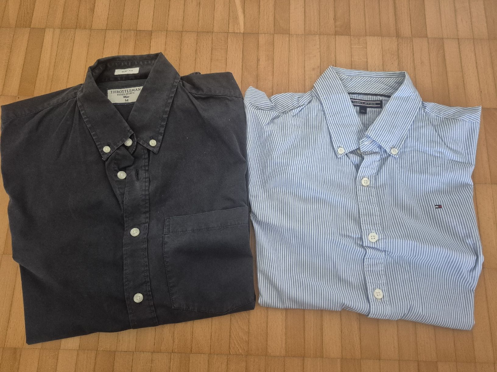Tommy Hilfiger Hemden: 2 Hemden – Tommy Hilfiger & Throtleman – Gebraucht aus Suhr von DarthVader666 1