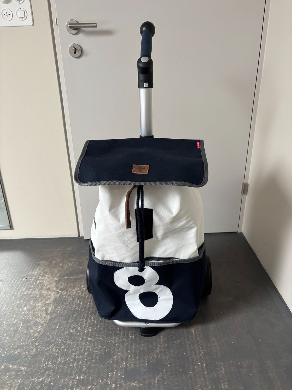 Altro per la casa: Blau-weisser Einkaufswagen Marke Andersen – Nuovo e nell'imballaggio originale da Bern venduto da fortis1
