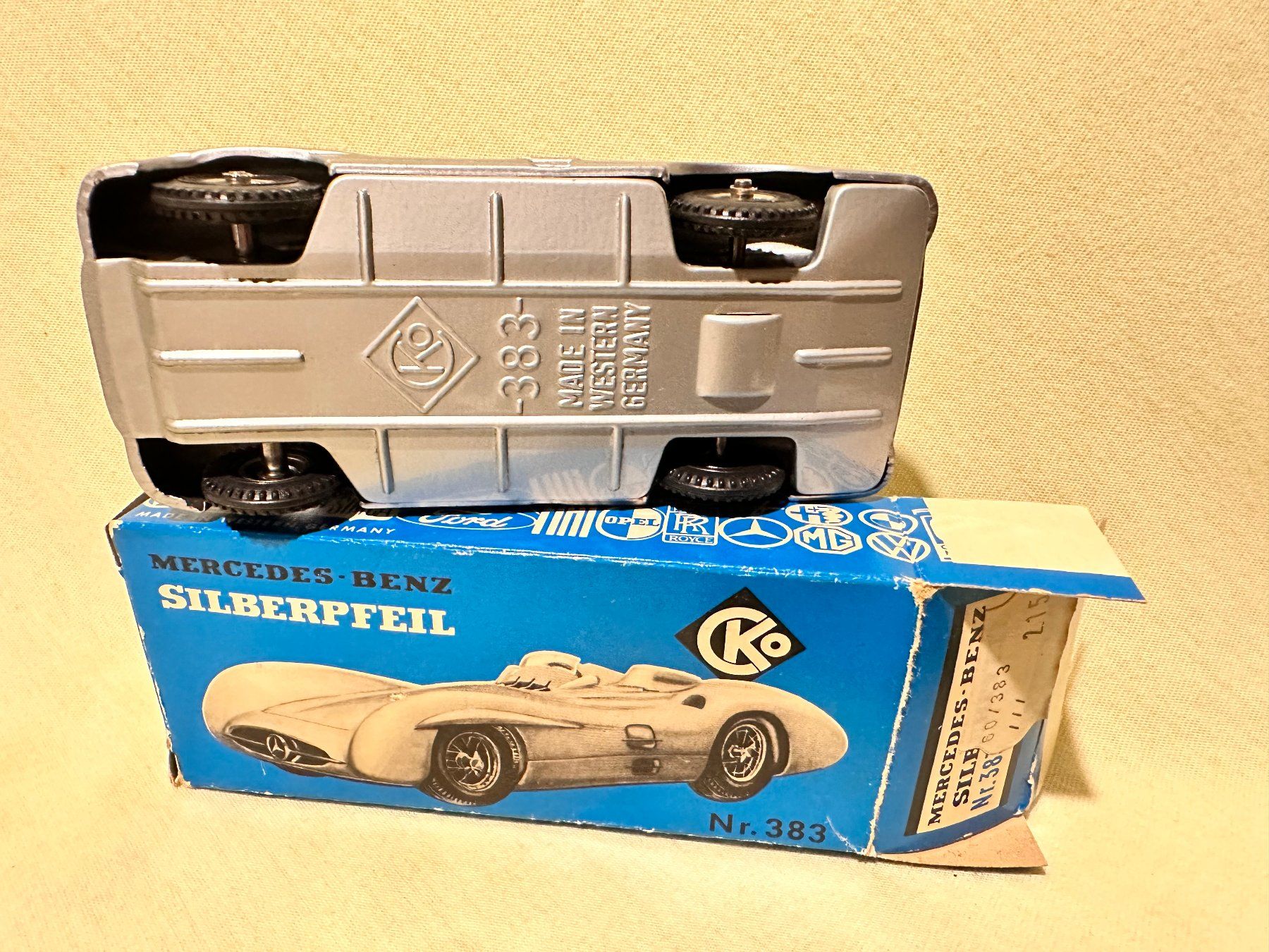 Mercedes-Benz Modellini d'auto: Mercedes Benz Silberpfeil Grand Prix  , Fa. CKO Kellermann – Usato da Seuzach venduto da Jage 5