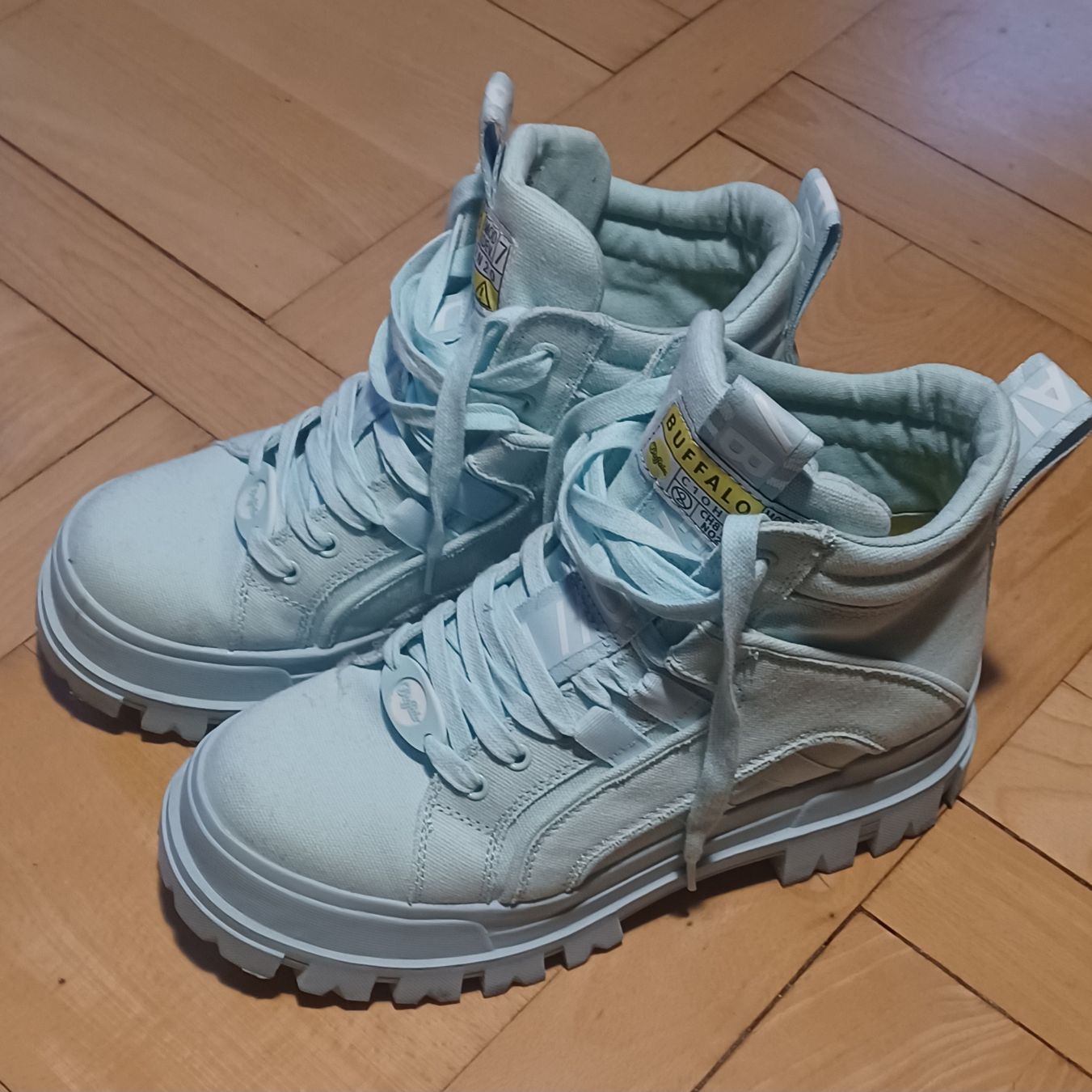 Buffalo Scarpe da uomo: Buffalo Schuhe Aspha Mid Gr. 40 blau – Usato da Winterthur venduto da 1x2_5b25 2