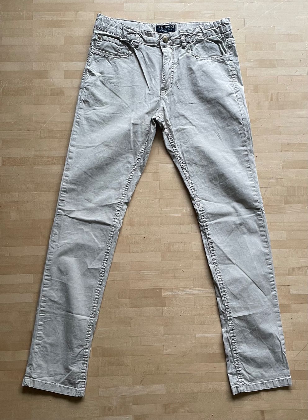 Pantaloni: Nukutavake Basic Hose, beige, Gr. 160, Neu! – Nuovo (secondo la descrizione) da Winterthur venduto da crave