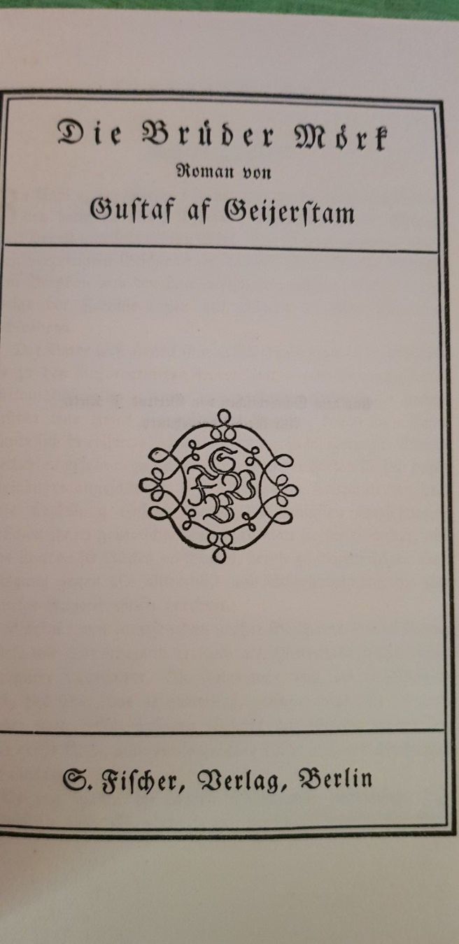 Bücher: Die Brüder Mörk – Gebraucht aus Uster von Astral 3