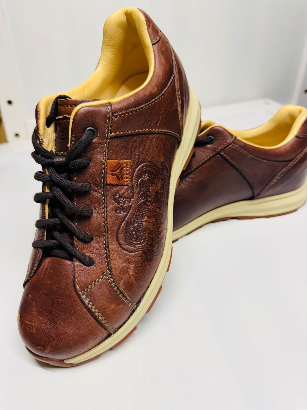 Meindl Scarpe da donna: Meindl Chaussures Cuir Marron, Taille 37,5 – Nuovo e nell'imballaggio originale da Brügg BE venduto da Goob 3