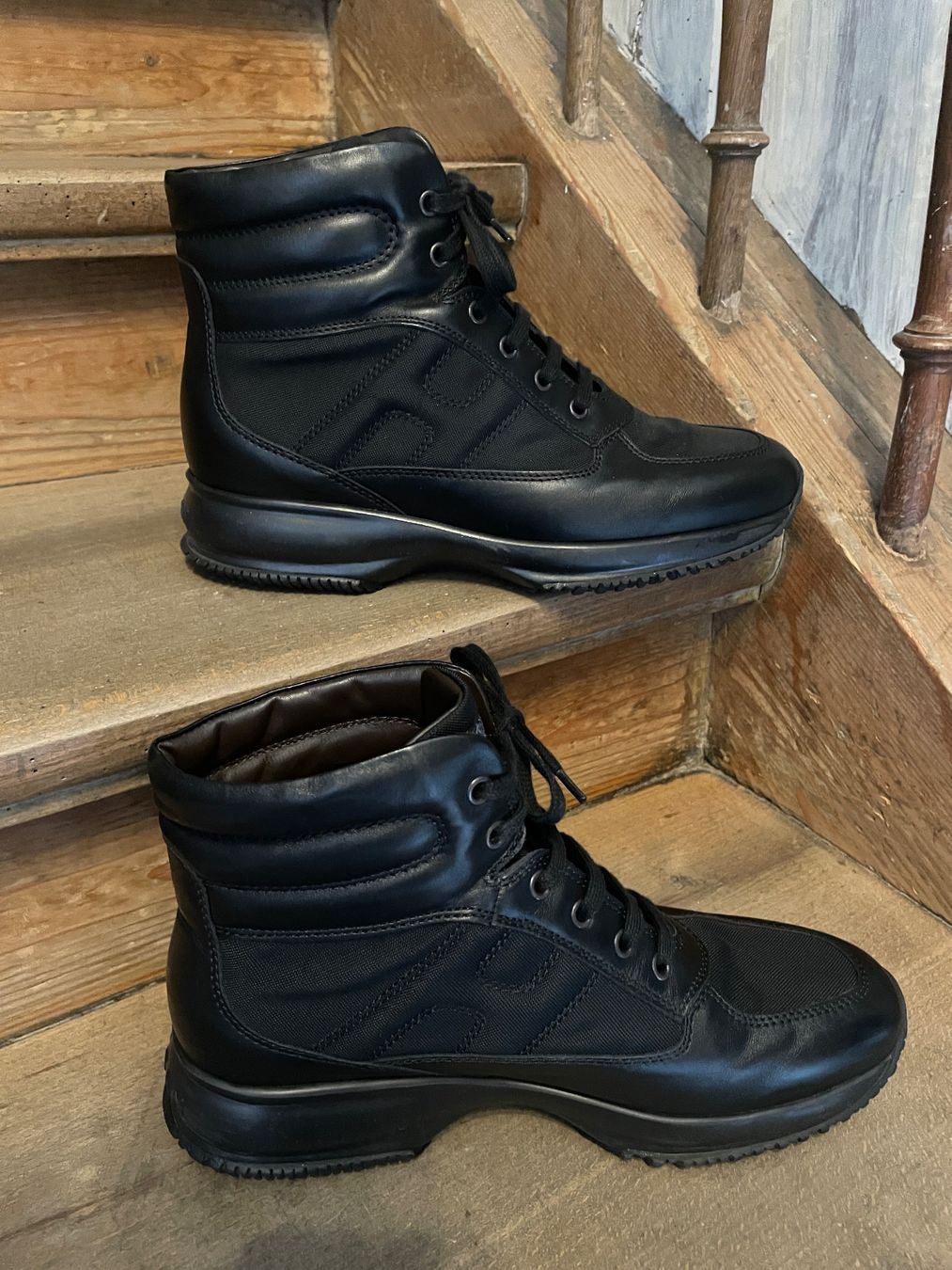 Hogan Scarpe da donna: HOGAN Winterschuhe, schwarz, Gr. 39 1/2 – Usato da Baar venduto da koala9 4