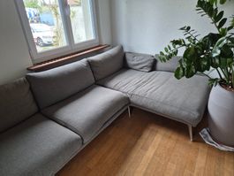 Waldgrünes Ecksofa zu verkaufen - guter Zustand