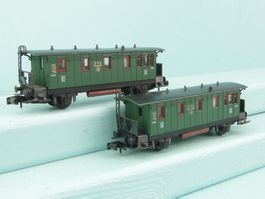 Arnold Spur N 2 X Kassel  Länderbahnwagen