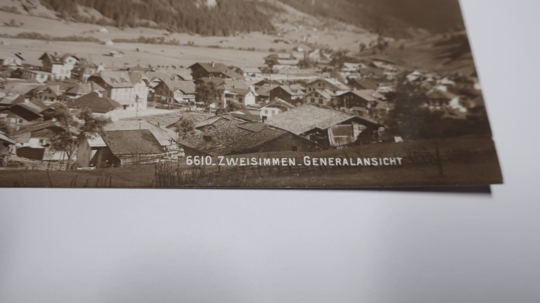 Cartoline postali: Zweisimmen Generalansicht N° 6610 – Usato da Cormoret venduto da Pascalll2001 2