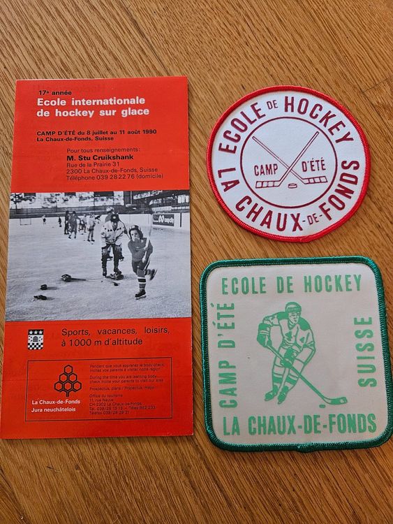 Insigne / Badge Hockey Sur Glace France - Porté - Années 1920?
