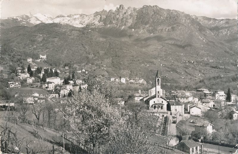 Cartoline postali: Tesserete - Panorama + 1957 – Usato da Emmenbrücke venduto da teestube