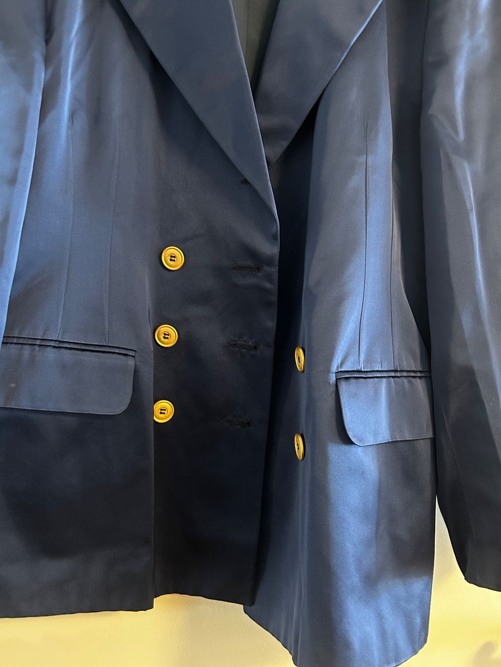 Giacche: Vintage Clement Esquisite Blazer Gr L Blau Elegant – Usato da Regensdorf venduto da Spyke55 5
