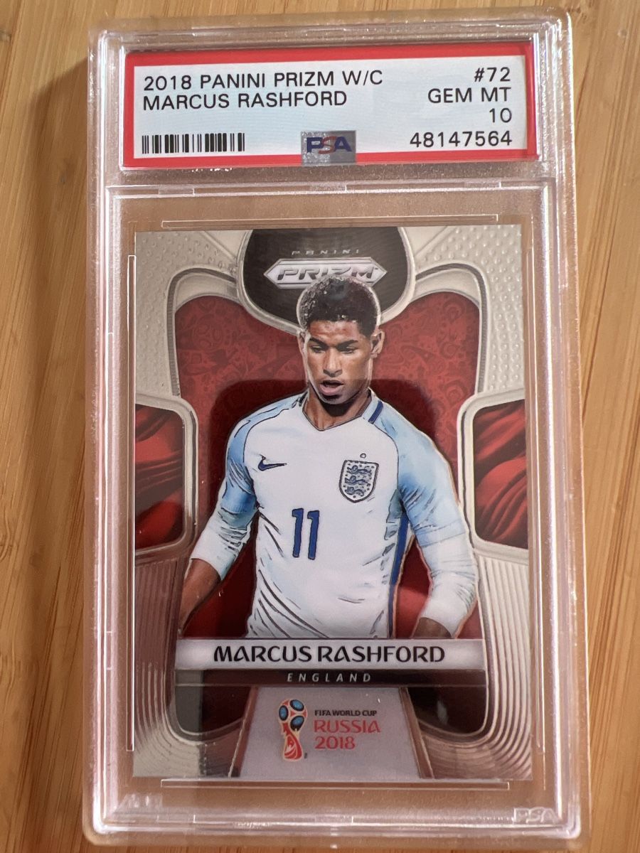 Panini Sammelbilder & Trading cards: 2018 Panini Prizm Marcus Rashford PSA 10 – Gebraucht aus Bern von bestdeal_bern