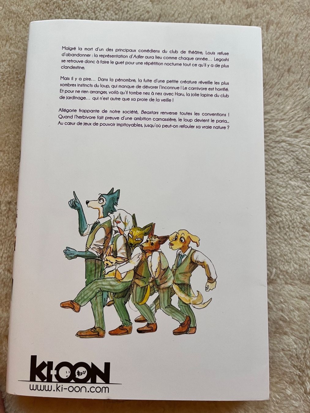 Fumetti: Beastars, neufs, tomes 1 et 2 – Nuovo (secondo la descrizione) da fully venduto da jinsei 3