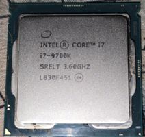 Intel Core i7-9700K CPU (Sockel 1151) Ungeprüft / Für Baster