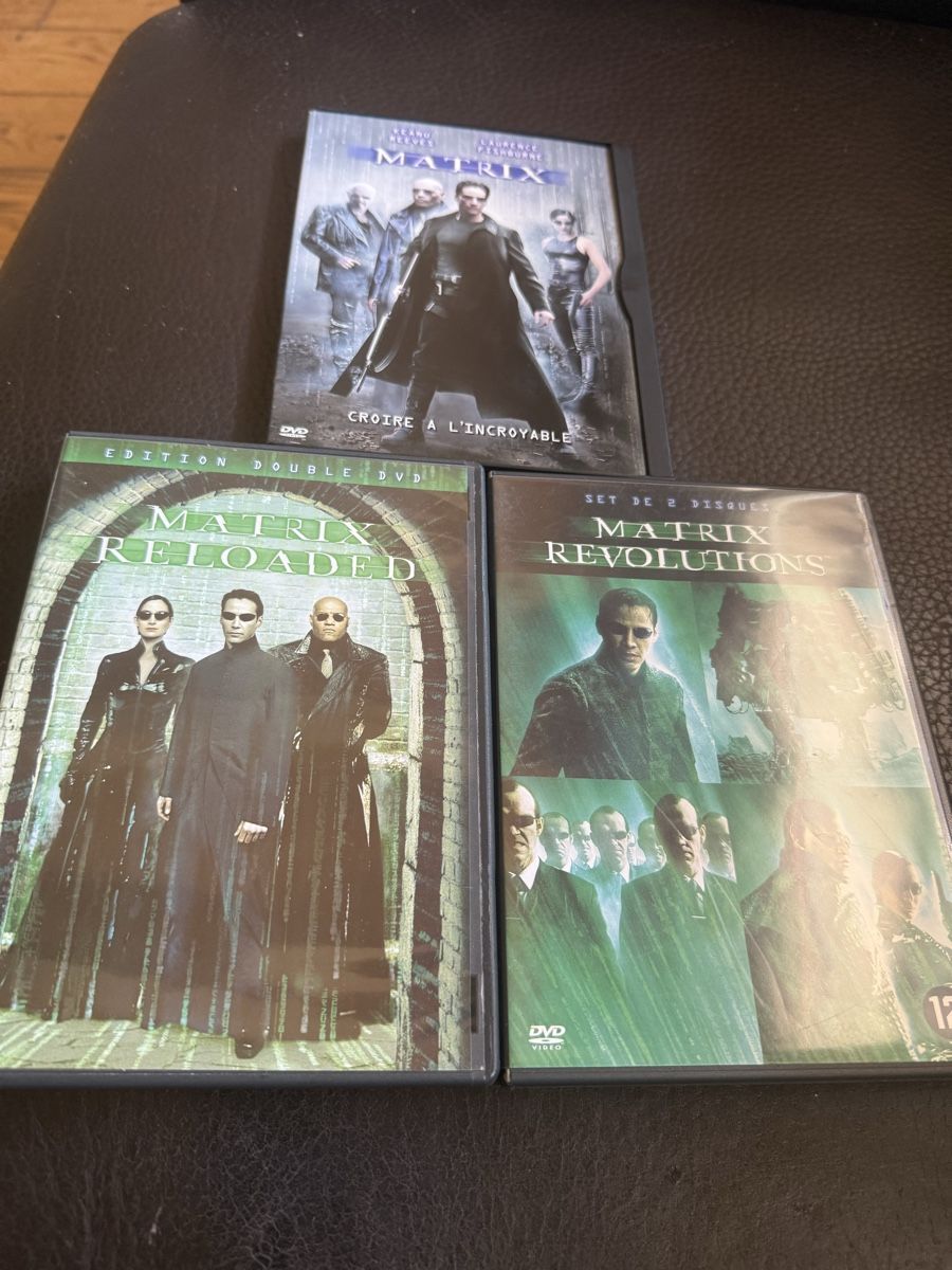 Tutti i DVDs: Trilogie Matrix (5 DVDs) Keanu Reeves  – Usato da Troinex venduto da grigri2020