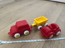 Viking Toy 2 PKW + Anhänger spülmaschinenfest 👶