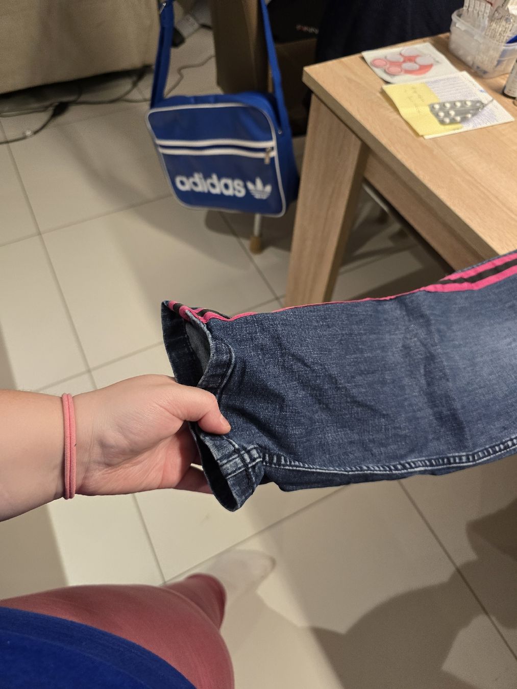 Jeans: Jens hosen blau pink – Usato da Derendingen venduto da Mil_l98S 2