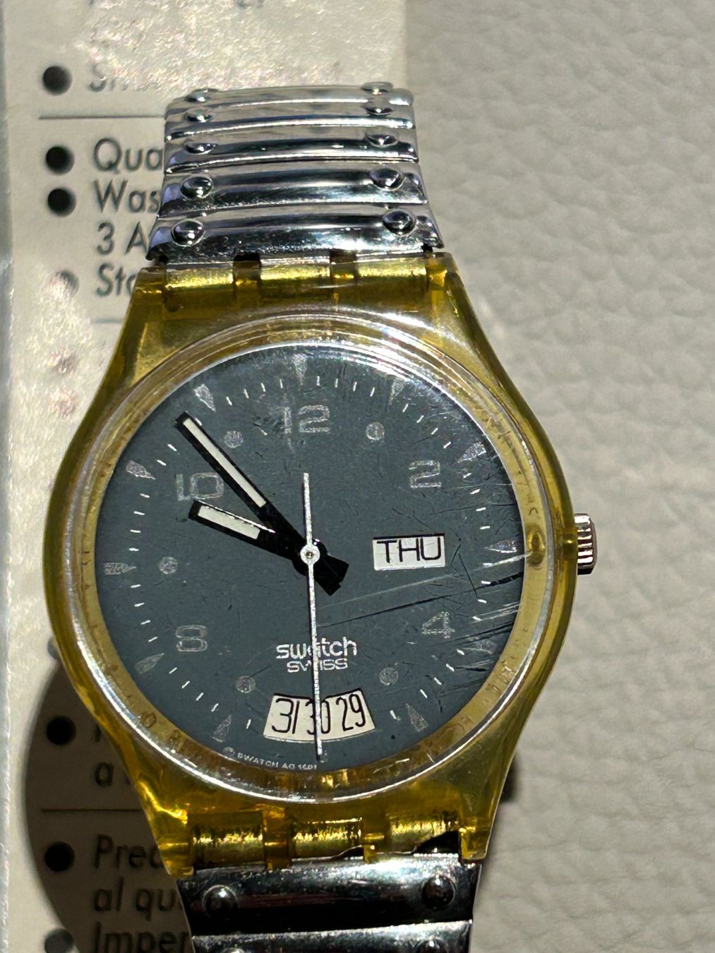 Swatch Montres: Swatch Open Windows GK702 Vintage – D'occasion à Basel par arm_gf7p