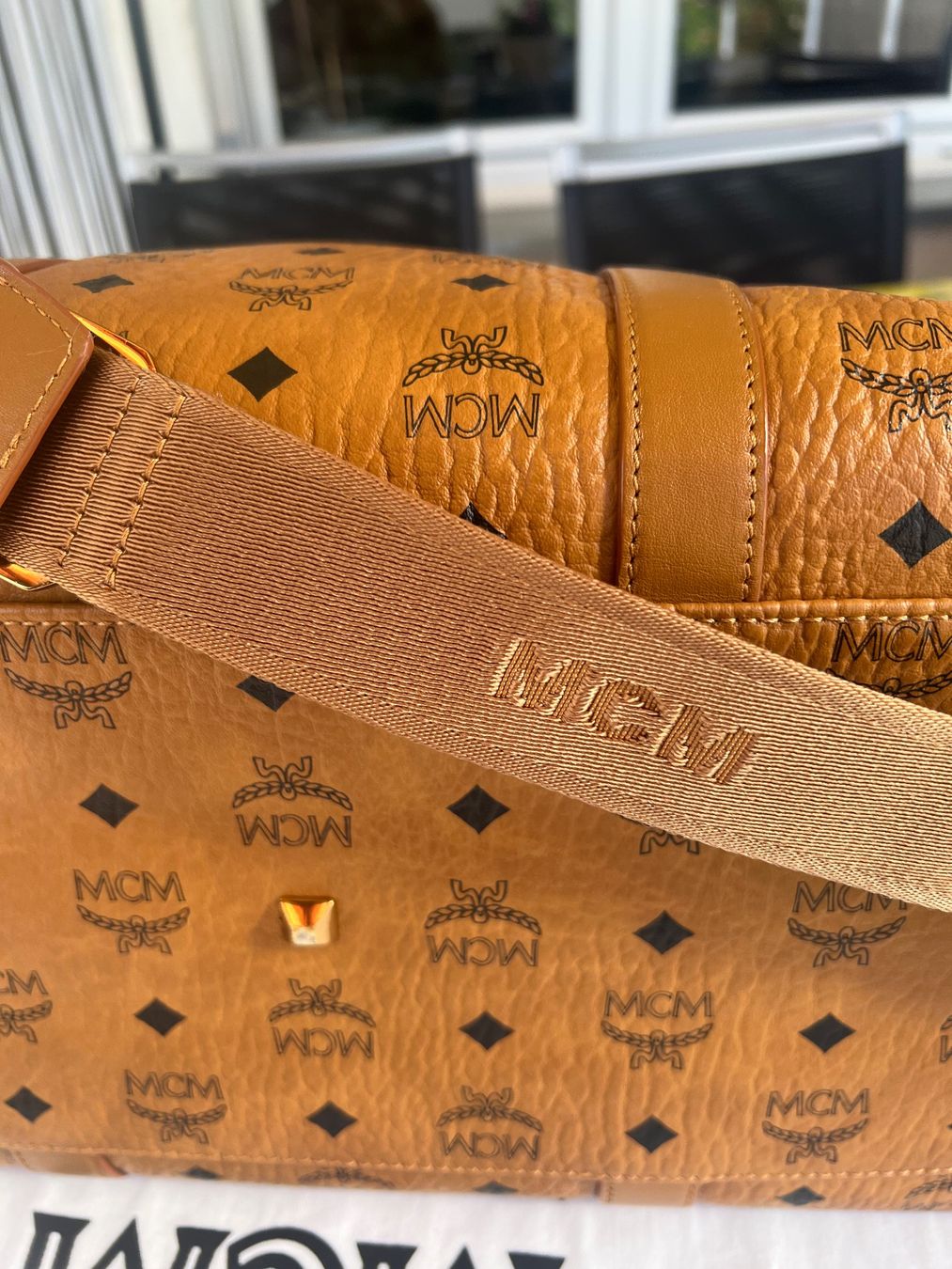 Mcm Sacs: MCM Weekender 45cm - ungetragen / Cognac – Neuf (Voir description) à Derendingen par MDPshopandmore 8