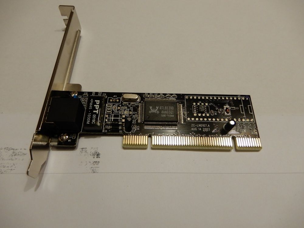 Lecteurs & Adaptateurs: Fast Ethernet PCI Adapter Mod. Nr. MX-NET TXRD – D'occasion à Worben par MaKo3252