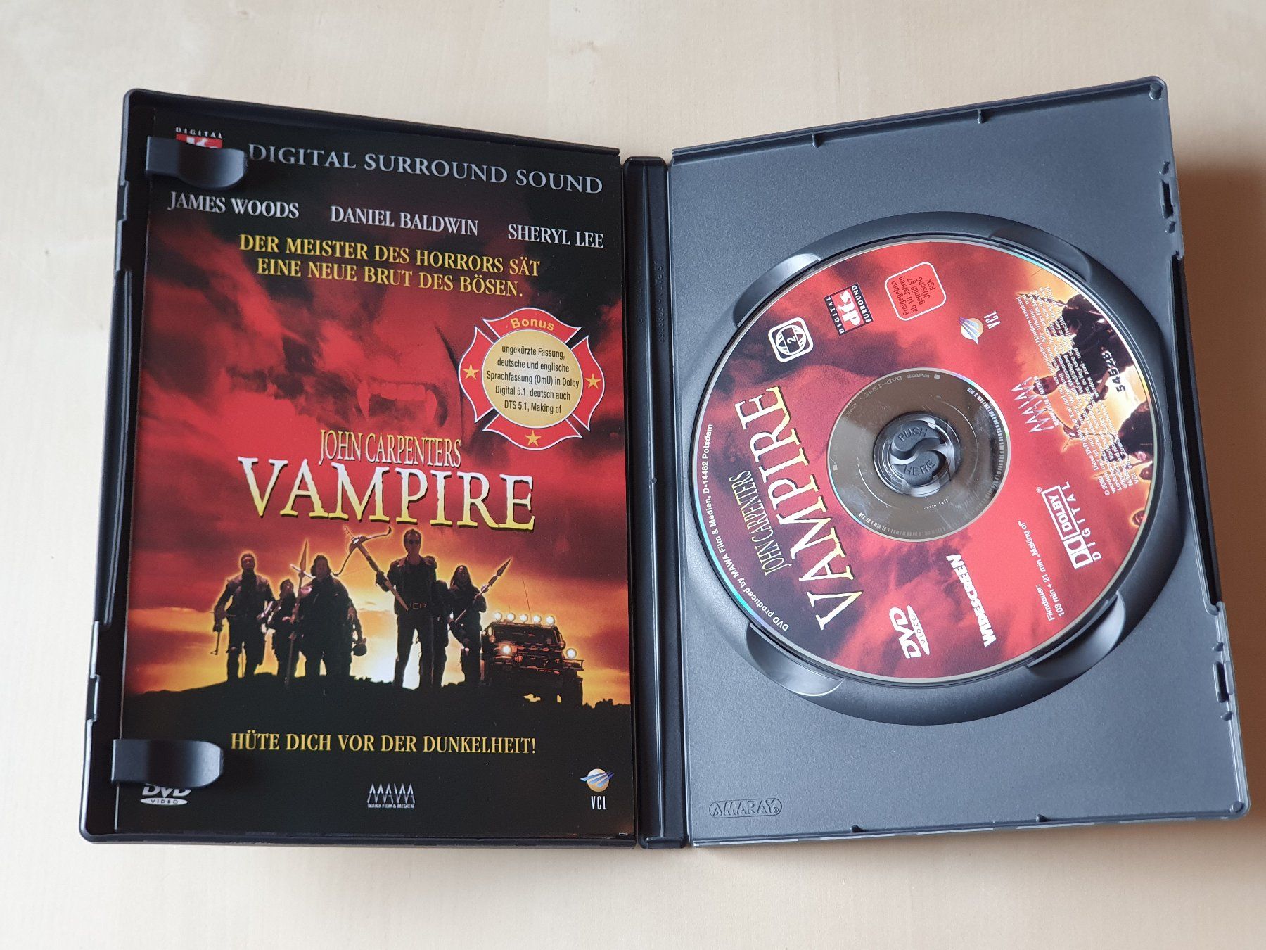 Alle DVDs: John Carpenters Vampire – Gebraucht aus Stansstad von collectorsshop 2