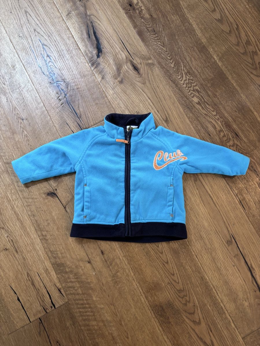 Giacche & Cappotti: Fleece Jacke für Kinder, Gr.74/80 hellblau – Usato da Niederbuchsiten venduto da Dins01