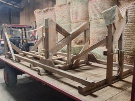Holzbock für Schiff als Lager - Gratis