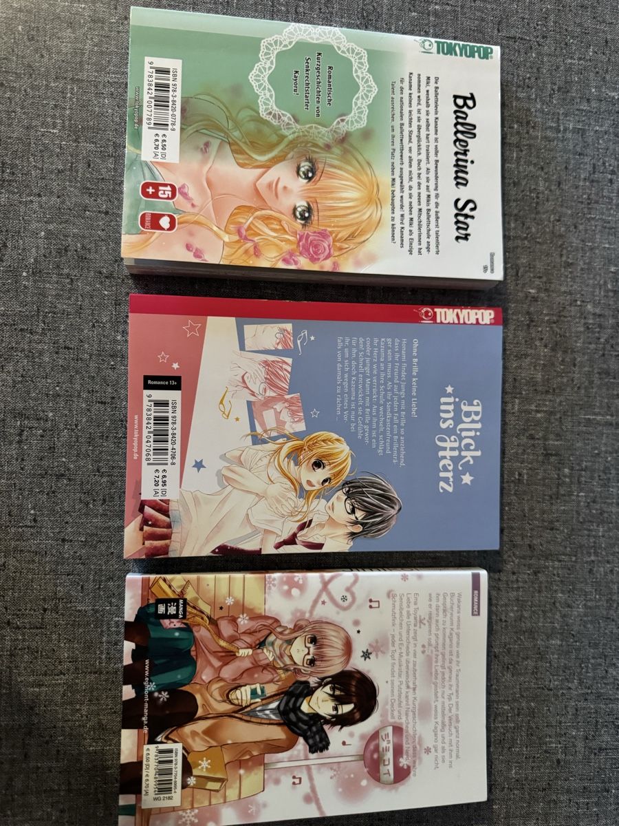 Comics: 3 Einzelbände Romance Manga – Gebraucht aus Neuhausen von rom_zrr2 1
