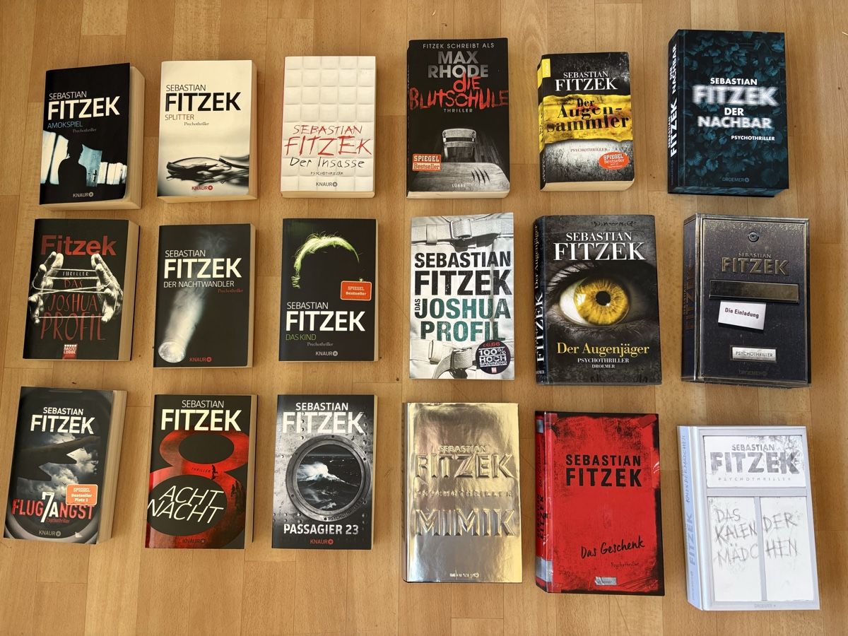 Libri: Sebastian Fitzek Sammlung – Usato da Bubendorf venduto da gogo31