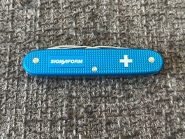 Altes Sackmesser VICTORINOX Alox Blau „SigmaForm“ OC neu RAR