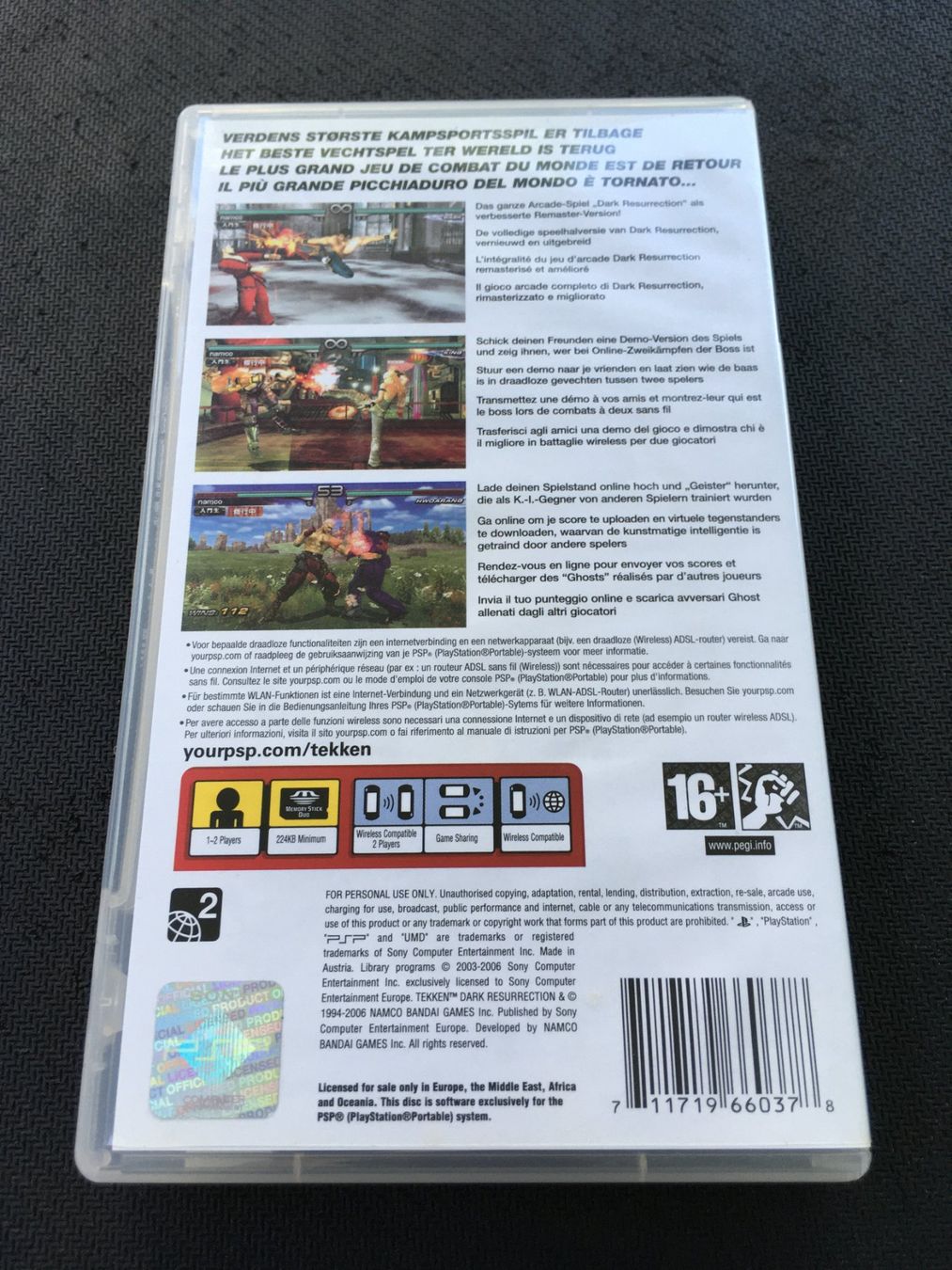 Sony Giochi: Tekken Dark Resurrection - PSP – Usato da St.Gallen venduto da sjosjo 1