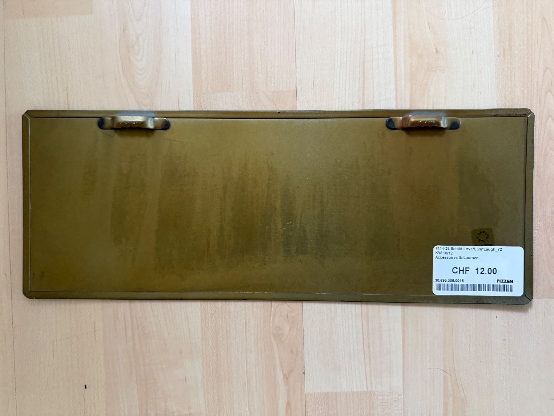 Insegne: Metallschild – Usato da Luzern venduto da oli_gns7 1