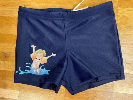 Badehose Gr.122 innen Grössenverstellbar dunkelblau