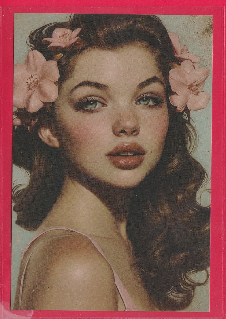 Cartoline postali: PIN UP GIRL – Usato da Oberrieden venduto da Gebirgsstelze