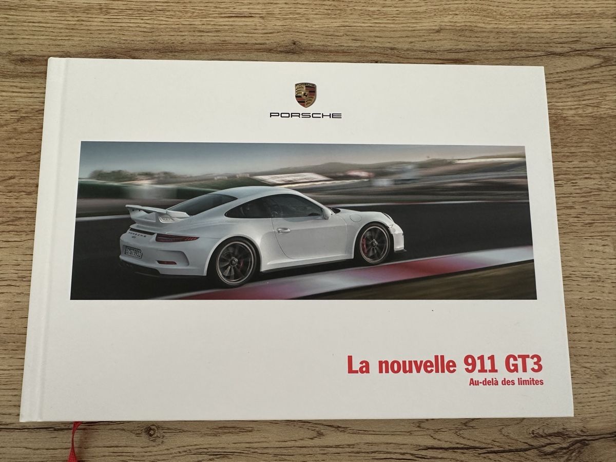 Porsche Documenti: Brochure Porsche 911 GT3 NEUVE – Nuovo (secondo la descrizione) da Unterlunkhofen venduto da Simon911ch