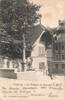 Fribourg la fontaine du sauvage